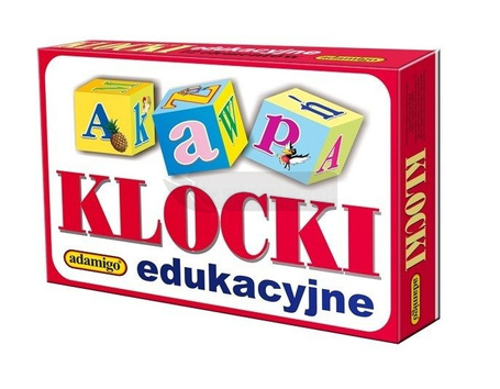 Klocki edukacyjne 12 elementów