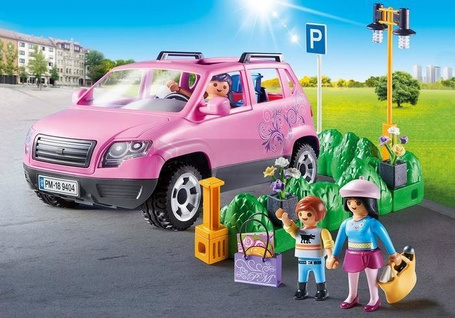 Playmobil 9404 Samochód rodzinny z zatoczką parkingową