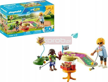 PLAYMOBIL MYLIFE 71449 MINIGOLF