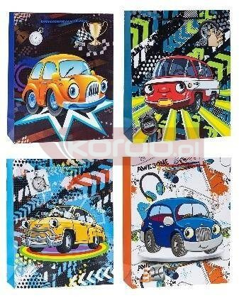 Torebka Pop-Up 3D Auto 26x32x10cm mix ROZETTE