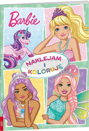 Barbie. Naklejam i Koloruję