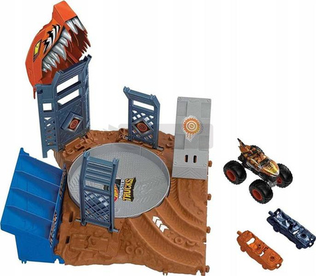 HOT WHEELS MONSTER TRUCK Arena Smasher Tiger Shark HNB93