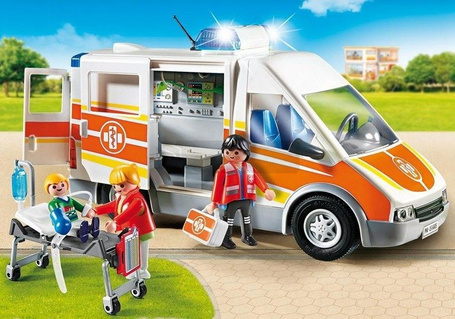 PLAYMOBIL 6685 Karetka ze światłem i dźwiękiem