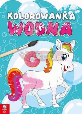 Kolorowanka wodna kucyki
