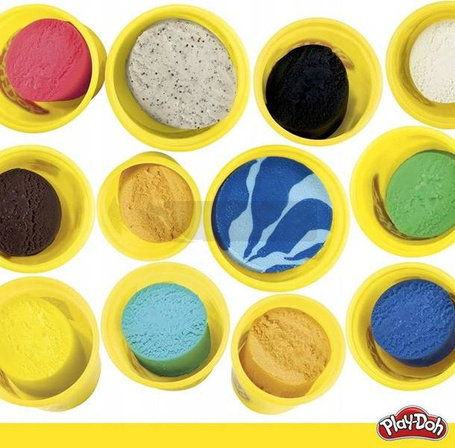 PLAY DOH CIASTOLINA zestaw PIRACKI 13 TUB F1175