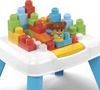 MEGA BLOKS KLOCKI STOLIK Z KLOCKAMI pierwsze klocki dla maluszka +12 m HHM99