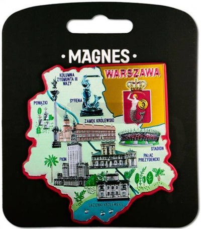 Magnes I love Poland Warszawa ILP-MAG-A-WAR-29