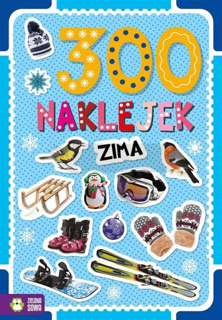 300 naklejek. Zima