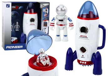 Rakieta kosmiczna ze światłem i dźwiękiem