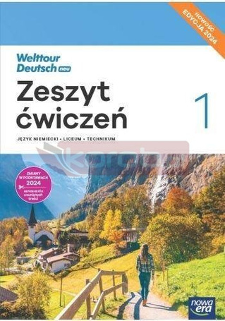 J. Niemiecki 1 Welttour Deutsch neu ćw. 2024