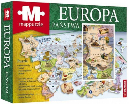 Mappuzzle - Europa Państwa