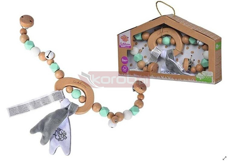 Eichhorn drewniana zawieszka do wózka