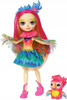 ENCHANTIMALS LALKA PEEKI PARROT +ZWIERZĄTKO FJJ21