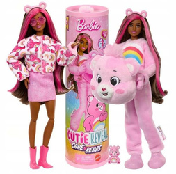 BARBIE CUTIE REVEAL TROSKLIWE MISIE Lalka w kostiumie misia Wesołe Serce JCN95