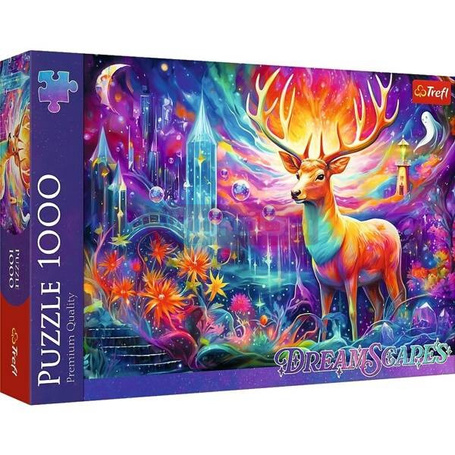 Puzzle 1000 DreamScapes: Mistyczny jeleń TREFL