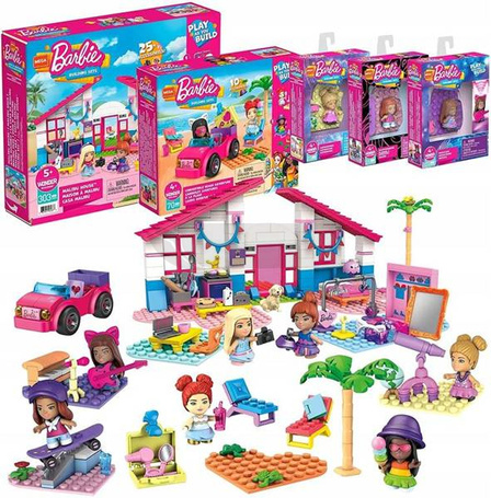 Mega Bloks Barbie Malibu pakiet HBF32