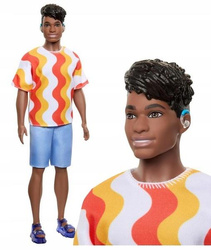 LALKA BARBIE FASHIONISTAS STYLOWY KEN NR 220 HRH23