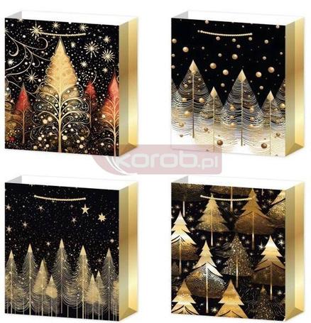 Torebka upominkowa S Boże Narodzenie MIX