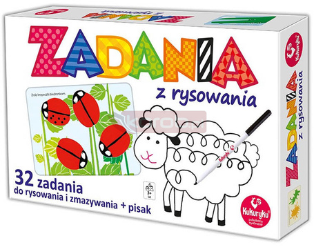 Kukuryku Gra Zadania z rysowania