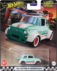 HOT WHEELS PREMIUM BOULEVARD #97 '60s Fiat 500 D Modificado HRT65