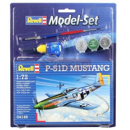 REVELL Model Set P-51 D Mustang