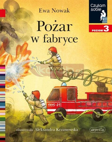 Pożar w fabryce. Czytam sobie. Poziom 3