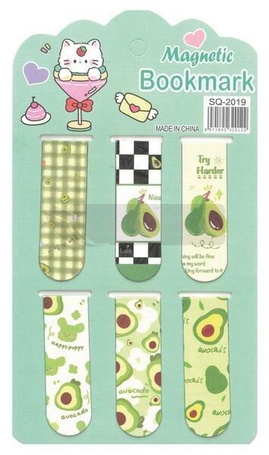 Zakładka do książek magnetyczna Awokado