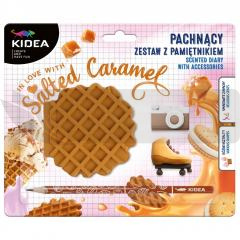 Pamiętnik z akcesoriami Słony karmel KIDEA