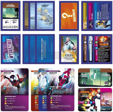 GRA PLANSZOWA MONOPOLY MARVEL edycja flip, wersja polska +8 lat F9931