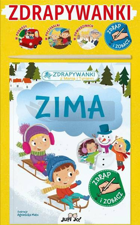 Zdrapywanki z Manią i Tyniem. Zima