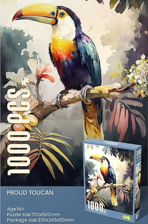 Puzzle 1000 tukan