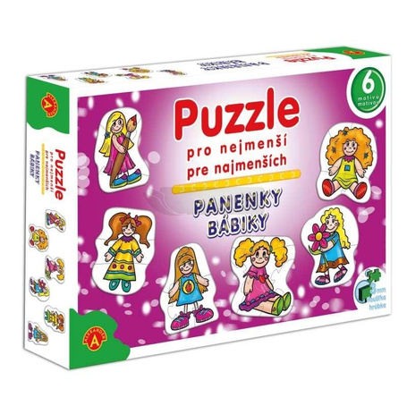 Puzzle dla maluszków - Lalki CZ/SK ALEX