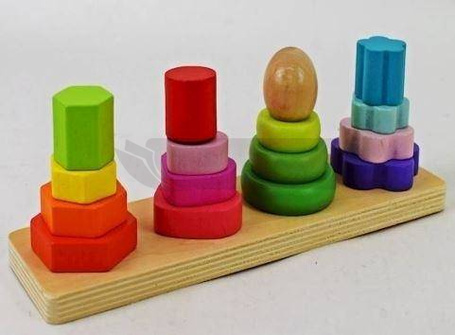 Układanka piramidka