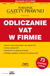 Odliczanie VAT w firmie. Podatki 4/2025
