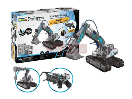 Revell Engineers Koparka hydrauliczna 3w1