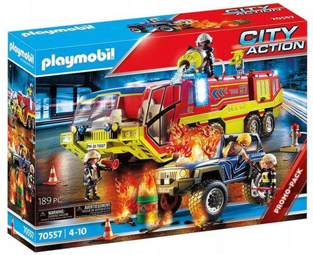 Playmobil City Action 70557 Akcja straży pożarnej z pojazdem