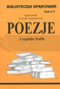 Biblioteczka opracowań nr 071 Poezjie L.Staffa