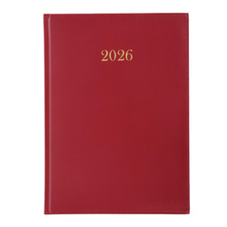 Terminarz 2026 tygodniowy A4 Divas bordowy