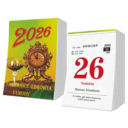 Kalendarz 2026 zdzierak