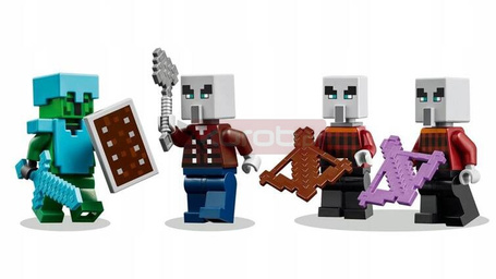 LEGO MINECRAFT 21267 Pustynny patrol złosadników, zestaw klocków +7 lat