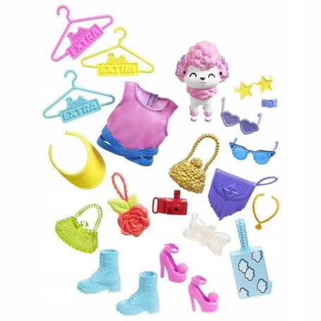 Lalka Barbie Extra Moda Kreator Surprise zestaw akcesoriów dla lalek HFG75