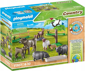 PLAYMOBIL 71307 ZWIERZĘTA GOSPODARSKIE zestaw dla dzieci +4 lata