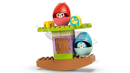 LEGO DUPLO 10440 Balansujące drzewko, zestaw klocków dla dzieci +18 m-cy