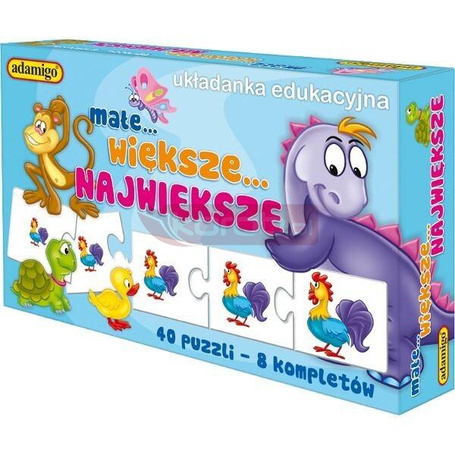 Układanka Małe Większe Największe
