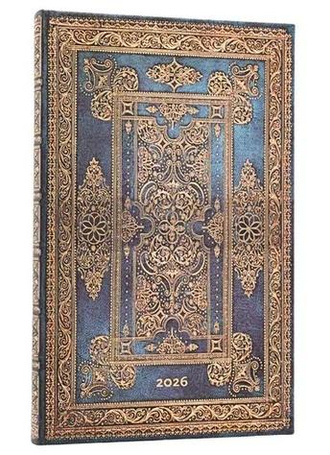 Kalendarz książkowy maxi 2026 Blue Luxe