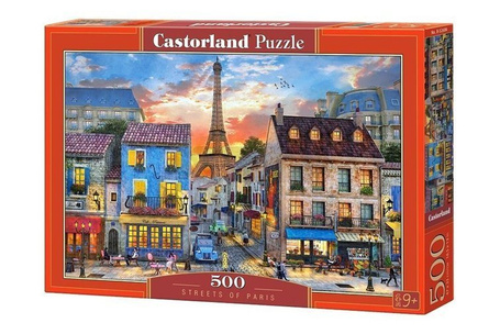 Puzzle 500 Streets of Paris CASTOR
