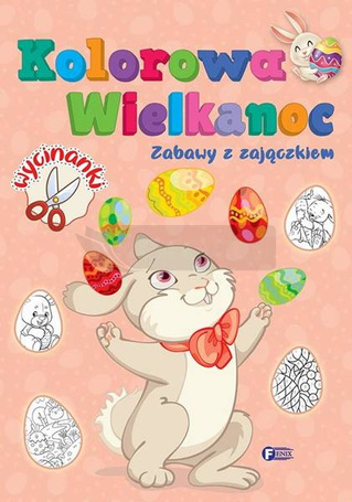 Kolorowa Wielkanoc Zabawy z zajączkiem