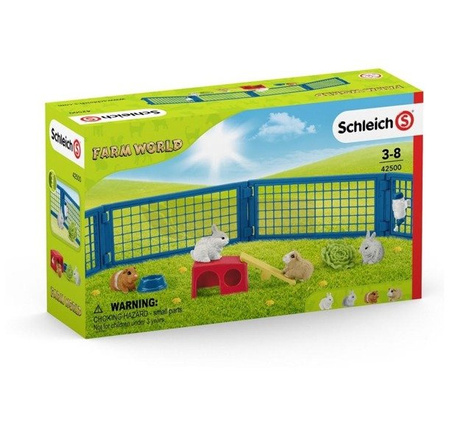 Schleich 42500 Zagroda dla królików i świnek morskich