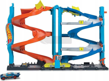 HOT WHEELS ZESTAW WYŚCIGOWA WIEŻA z transformacją HKX43