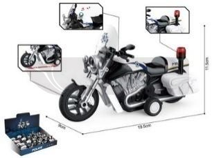 Motocykl 1:20 światło dźwięk mix